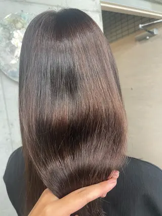 セミロング カラー パーマ Toiro 横浜所属・🎀レイヤー/パーマ カラー/ai🎀のヘアスタイル