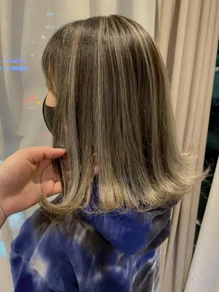 ショート カラー sio.nail&eyebrow salon shimokitazawa2号店所属・nailist mana𖤐´-のネイルデザイン