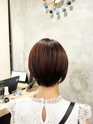 ショート パリジェンヌ☆カット カラー✨熊澤麻凜のマツエク・マツパデザイン