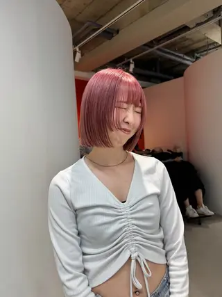 ショート 可愛いパーマスタイル といえばISSEYのヘアスタイル