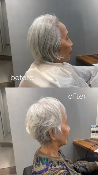 パーマ 大船/ハイライト Kananiのヘアスタイル