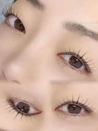 マツエク・マツパ R BEAUTY YUINAのマツエク・マツパデザイン