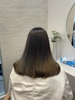 セミロング NANA🍊/熊谷 /縮毛矯正/髪質改善のヘアスタイル