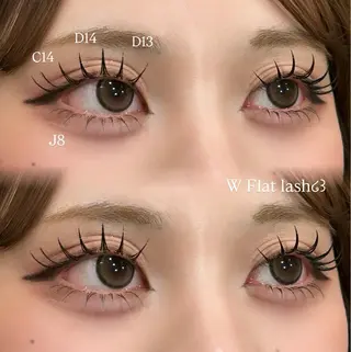 マツエク・マツパ REVE🖤✧︎*。 yoshioka🎀のマツエク・マツパデザイン