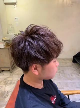 ショート メンズ 髪質改善色素改善特化 keiのヘアスタイル