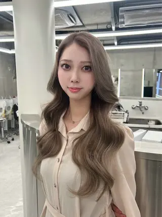 ロング カラー カラー/エクステ 🤍ルナのヘアスタイル