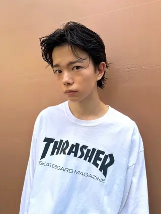 ショート モモセ ユメトのヘアスタイル