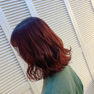 ミディアム カラー GO TODAY SHAiRE SALON 町田店所属・🫧大森 知夏🫧のヘアスタイル