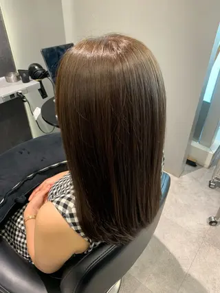 セミロング カラー 🪸KARERA新松 戸田中萌恵子🪸のヘアスタイル