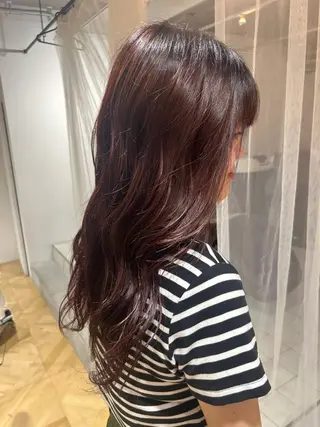 カラー VISION   aoyama所属・かがやしづ ⭐️ハイトーンのヘアスタイル