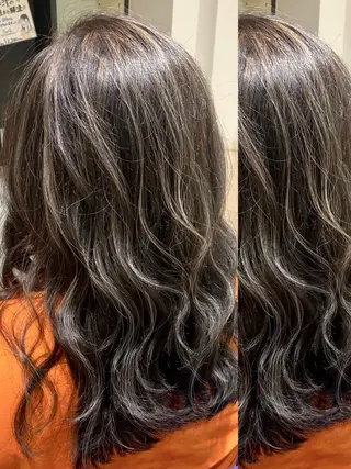 カラー j-sure所属・サントス 芳美のヘアスタイル