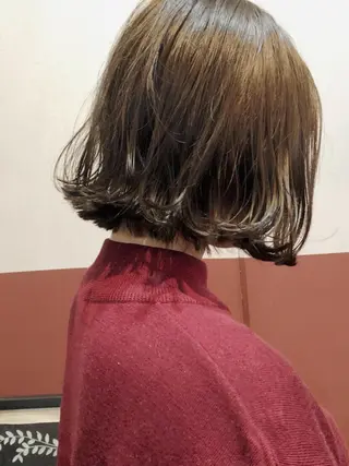 ショート カラー ノグチ ユウキ/ボブのヘアスタイル