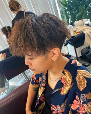 ショート パーマ 足利/透明感カラー/ GRACE/りおのヘアスタイル