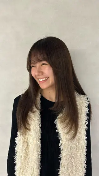 ロング 寺川留以 /カットモデル募集中のヘアスタイル