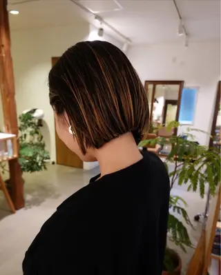 カラー Batta所属・坂上 岳のヘアスタイル