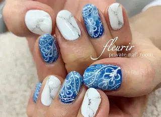 ネイル フルリール 【プライベートサロンのネイルデザイン