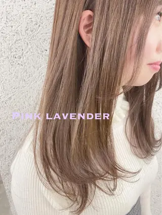 セミロング カラー ヘアアレンジ ✨ハイクオリティ✨ 山本香也のヘアスタイル