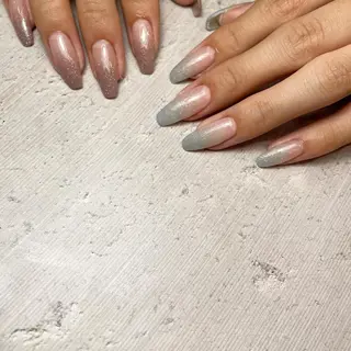 ロング ネイル nail&eyelash mate所属・京都/東向日/桂 ayumiのネイルデザイン