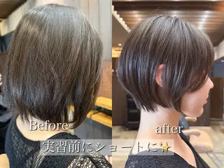 ショート 似合わせ松本 容政のヘアスタイル