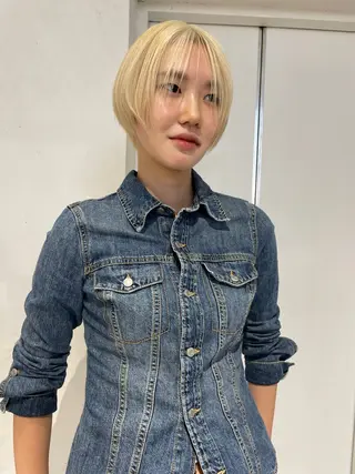 ショート カラー hair&nail ☯️アイリ☯️のネイルデザイン