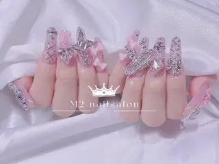 ネイル 長さだし専門店 M2 rikaのネイルデザイン