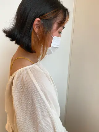ミディアム カラー ヘアアレンジ 【メンズ】 ルービック豊中のヘアスタイル