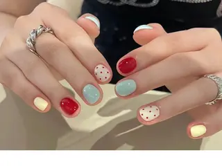 ネイル ETERNA Nail 銀座店【パラジェル/フィルイン/チップ長さだし/マグネット/ニュアンス】所属・ア カリのネイルデザイン