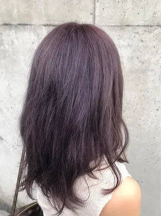 セミロング カラー 武田 久司のヘアスタイル