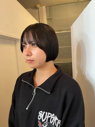 ショート ボブ/レイヤー /河内温太のヘアスタイル