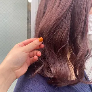 ミディアム カラー 🪭risa 暖色/レイヤー🪭のヘアスタイル