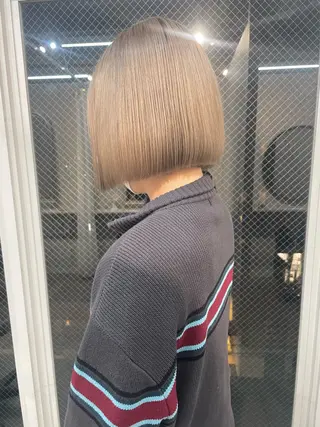 ミディアム カラー lani hair salon所属・SHOTO ハイトー ン/デザインカラーのヘアスタイル
