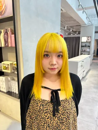 カラー ハイトーン特化 pepe🎀のヘアスタイル