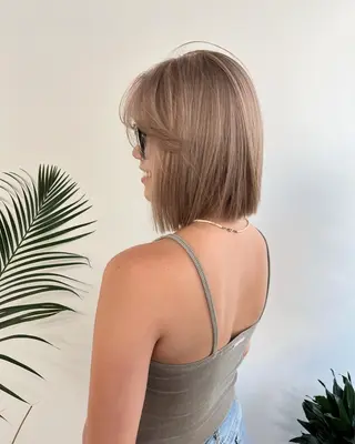 ミディアム HIROKO / 透明感暖色カラー🎀のヘアスタイル