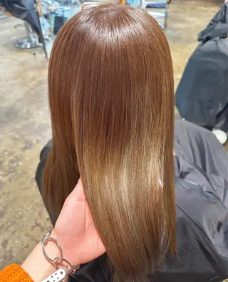 セミロング 🇰🇷韓国ｽﾀｲﾙ ﾚｲﾔｰ/ayanaのヘアスタイル