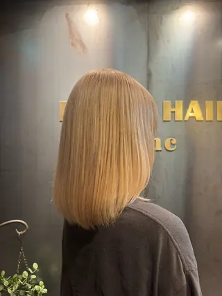 ミディアム カラー Disco Hair sanc所属・✂️ 小倉ちか✂️のヘアスタイル