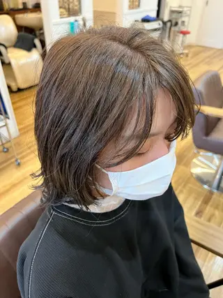 ミディアム カラー 🐰ハイトーンカラー 畠山　渡🐰のヘアスタイル