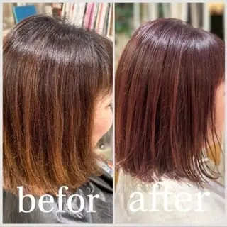 ミディアム 児玉 翠のヘアスタイル