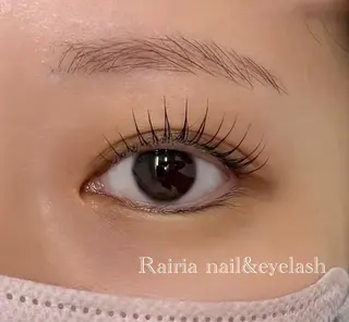 マツエク・マツパ Rairia Ryokoのマツエク・マツパデザイン