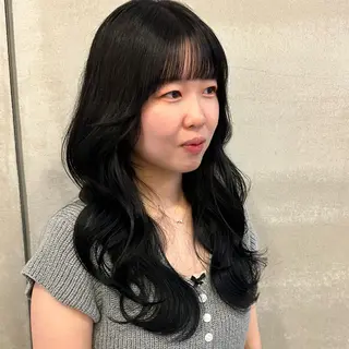 ロング 堀 直人のヘアスタイル