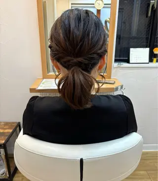 ミディアム Luce所属・natsumi 🍊のヘアスタイル