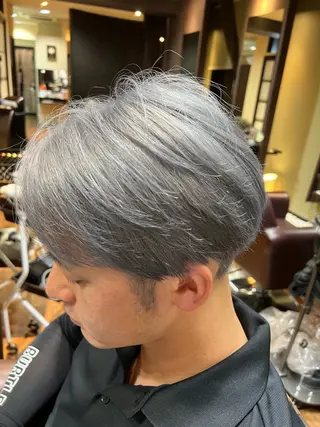 ショート カラー 【縮毛矯正/カラー】 今野寛己のヘアスタイル