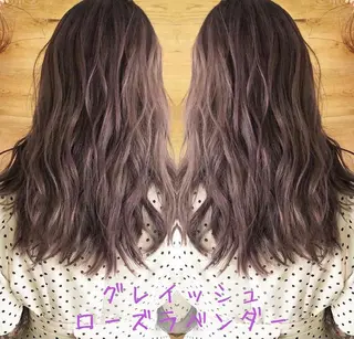 セミロング テトネ タカシのヘアスタイル