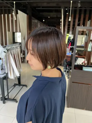 ショート 大野 智亜里のヘアスタイル