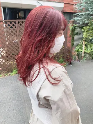 セミロング カラー AR.MARA hair  studio所属・AR.MARA サトウヒカルのヘアスタイル