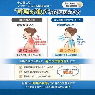 とき整体院所属・『肩甲骨はがし専門』 とき整体院のエステ・リラクイメージ