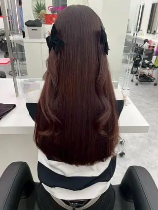 カラー 春の透明感ヘア🌸 横浜UNITEDのヘアスタイル