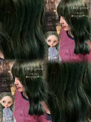 カラー さわ/博多/ ベージュ/ハイトーンのヘアスタイル