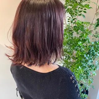 ミディアム カラー 当日予約大歓迎💗 依田瑞希のヘアスタイル