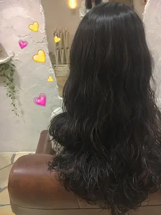 ロング パーマ tocca八王子 AYAKAのヘアスタイル
