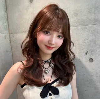 ロング 🎀透明感ブラウ ンshizuka🎀のヘアスタイル